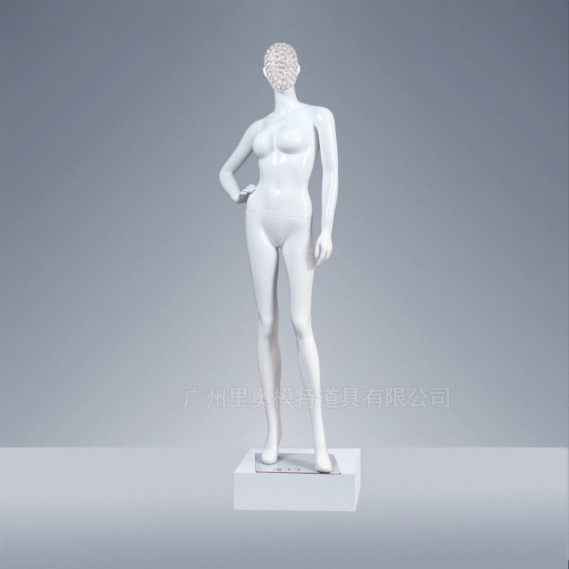 New Design Fashion Diamond Head Female Mannequin Full Body for Window Display