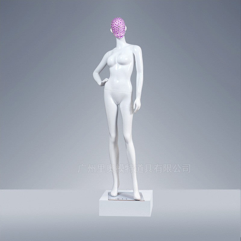 New Design Fashion Diamond Head Female Mannequin Full Body for Window Display