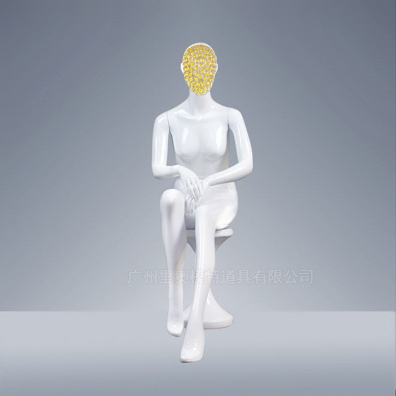 New Design Fashion Diamond Head Female Mannequin Full Body for Window Display