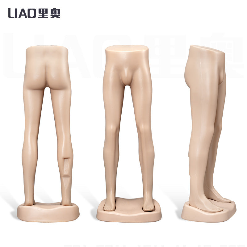 Factory Directly Sale Male Plastic Lower Body Male Torso Men's Clothe Store Boutique Window Display Realistic Silicone Mannequin