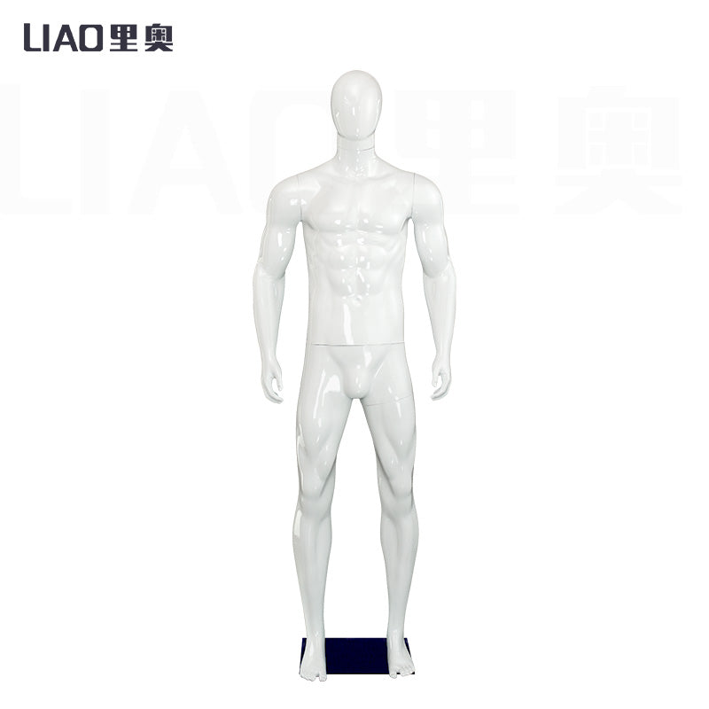 Fashion Clothing Store High-quality Male Boutique Display Plastic Male Mannequin Muscle Man Models Full-body Mannequin Men Dummy