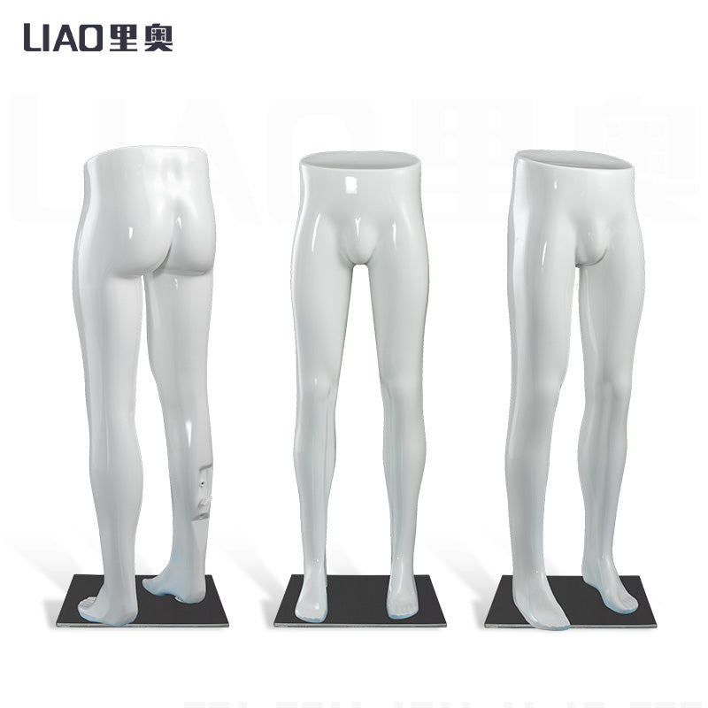 Clothing Store Window Display Men Mannequin Leg Lower Body Cheap Plastic Torso for Pants