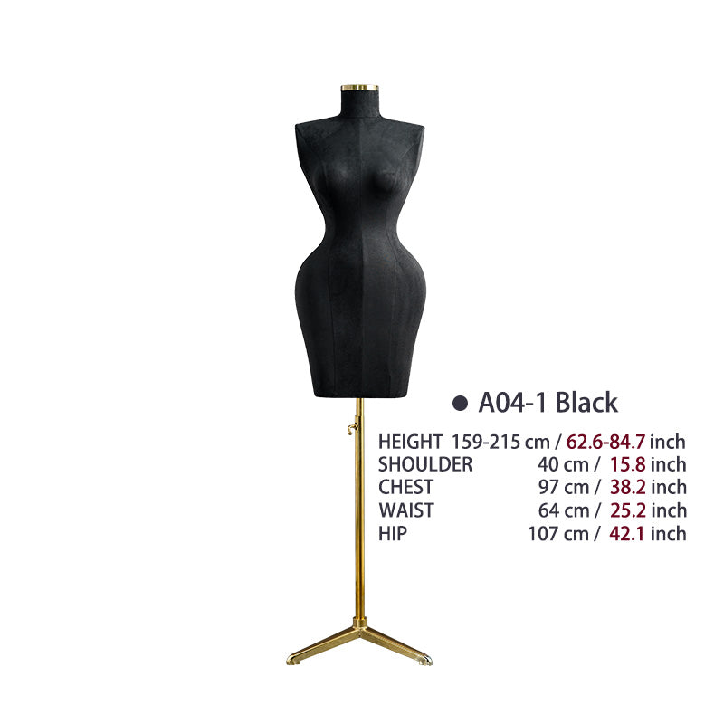 Cheap Wholesale BBL Curvy Female Pinable Mannequin Women Half Body Female Dress Form Plus Size With Big Hip Boobs