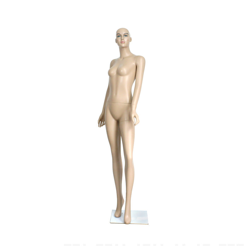 Skin Fiberglass Makeup Sexy Female Mannequin With Stand Women Dummy Garmments Display
