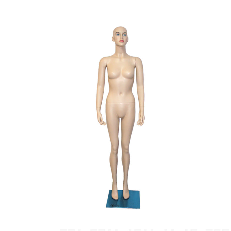 Skin Fiberglass Makeup Sexy Female Mannequin With Stand Women Dummy Garmments Display