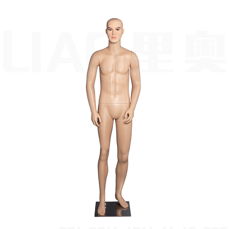 Realistic Male Mannequin Hot Sale Plastic Full Body Male Mannequin for Clothes Boutique Display