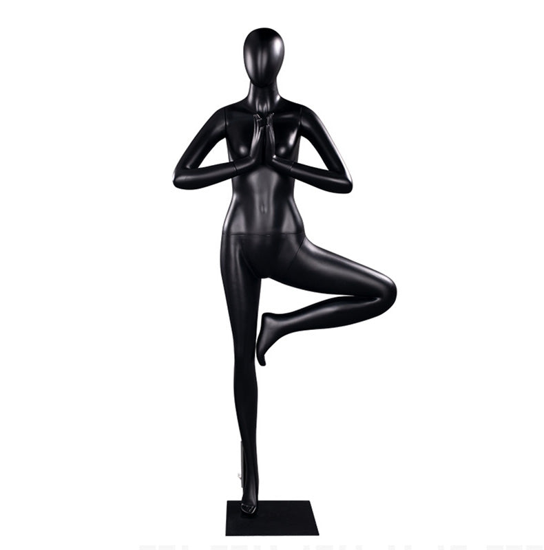 Sports Athlete Mannequin Full Body Female Dummy Yoga Mannequins Factory Directly Supply Window Display
