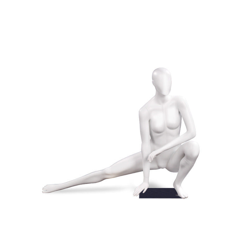 Sports Athlete Mannequin Full Body Female Dummy Yoga Mannequins Factory Directly Supply Window Display