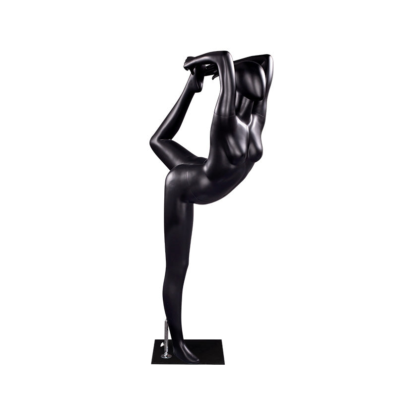 Sports Athlete Mannequin Full Body Female Dummy Yoga Mannequins Factory Directly Supply Window Display