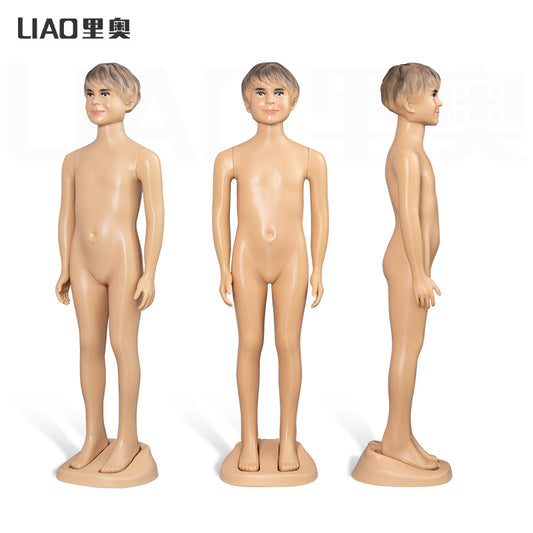 Cheap Plastic Full Body Stand Kids Mannequins for Sale Boy Dummy Girl Model for Clothing Display for Infants & Children