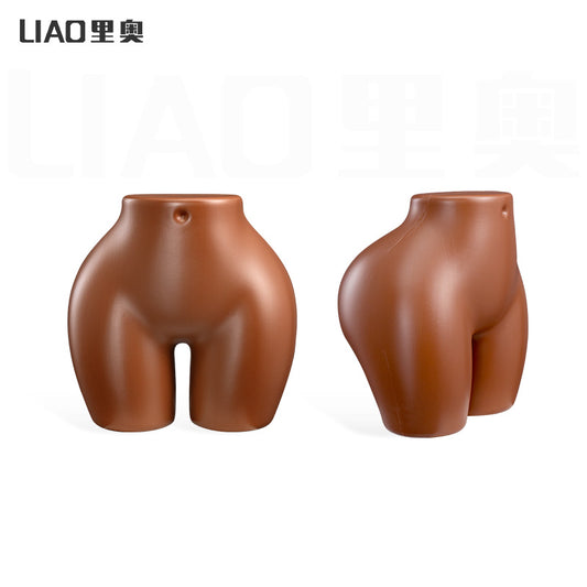 Cheap Plastic Brazilian Female BBL Mannequin Curvy Big Hip Woman Girl Underwear Half Body Form Lingerie Torso