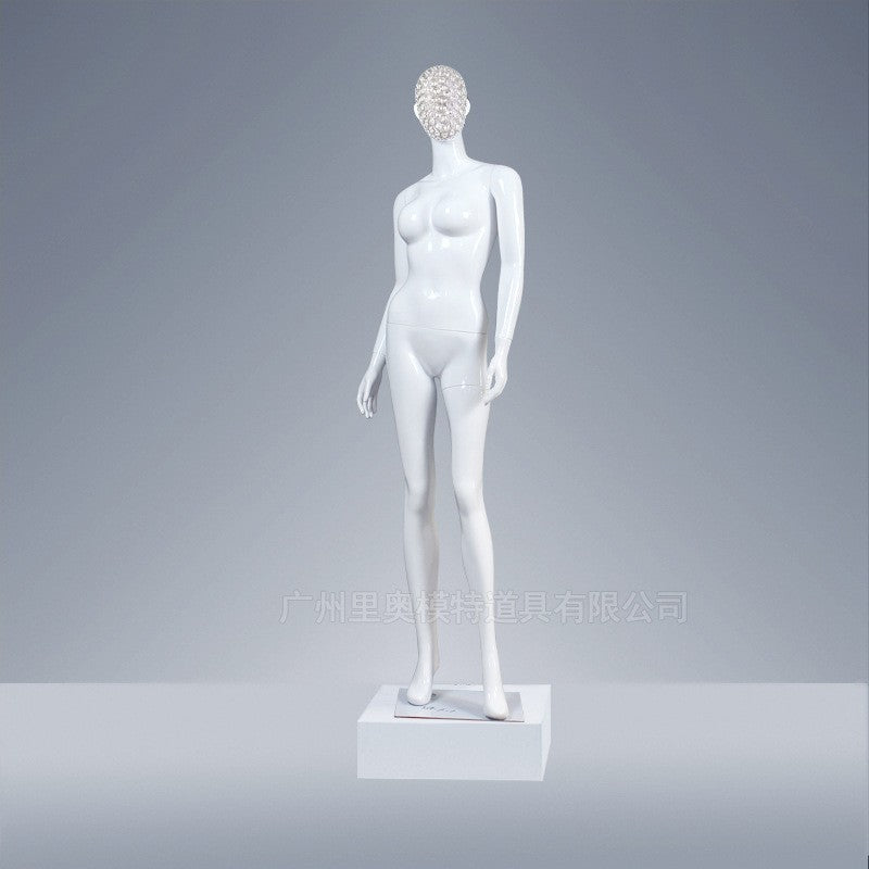 New Design Fashion Diamond Head Female Mannequin Full Body for Window Display