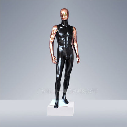 Chrome New Design Garment Men Dummy for Show Window