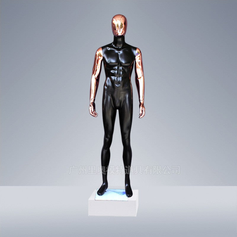 Chrome New Design Garment Men Dummy for Show Window
