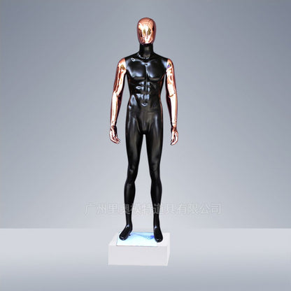 Chrome New Design Garment Men Dummy for Show Window