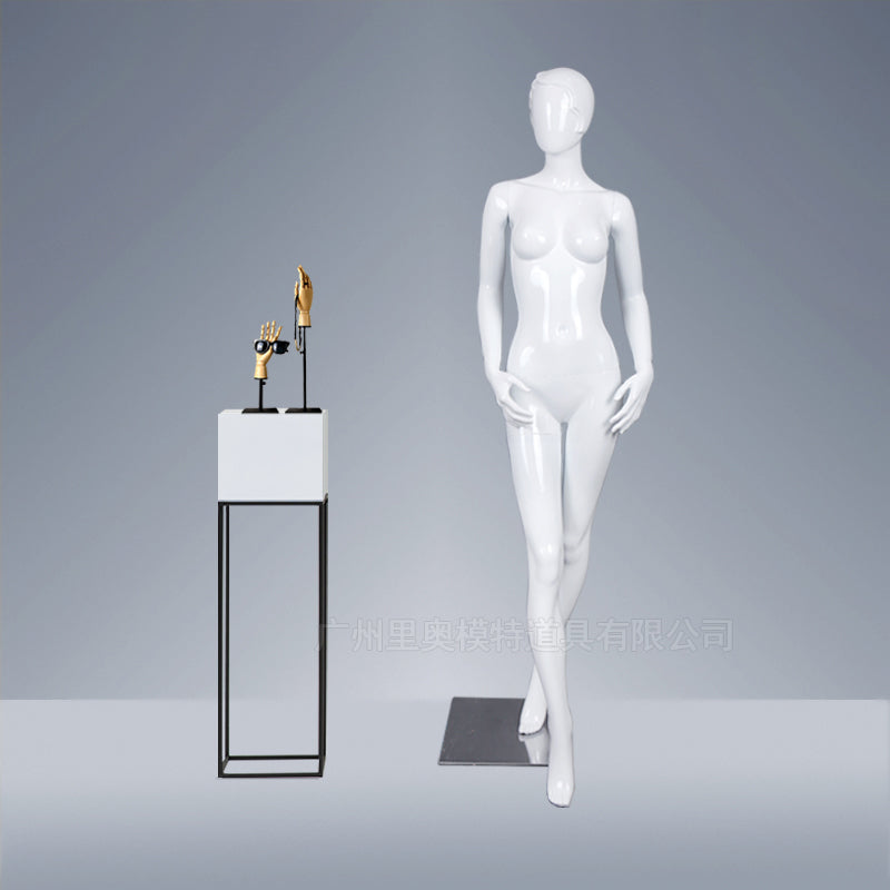 Fashion Display Standing Faceless Abstract Head Adult Mannequin Female Dummy