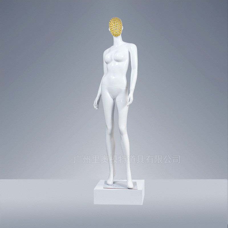 New Design Fashion Diamond Head Female Mannequin Full Body for Window Display