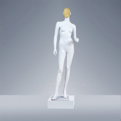 New Design Fashion Diamond Head Female Mannequin Full Body for Window Display
