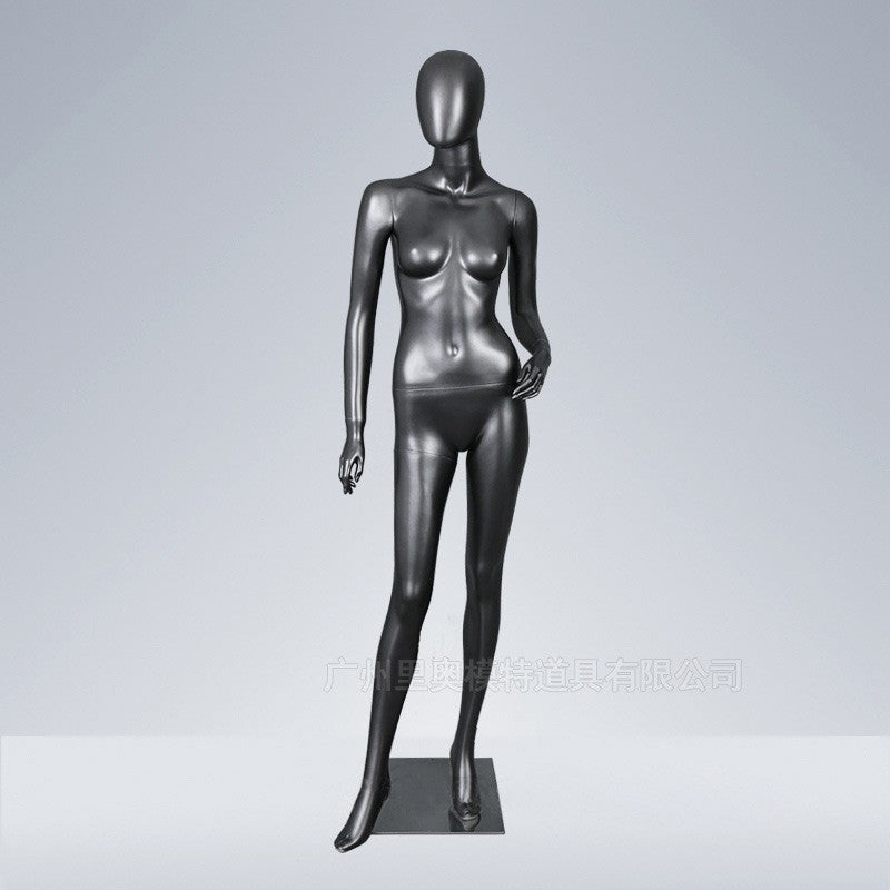 Full Body Black Underwear Female Mannequin Fiberglass Women Dummy for Garments Display