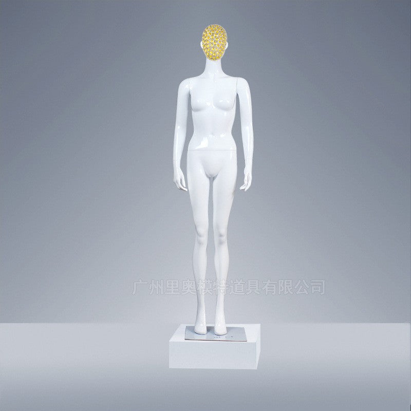 New Design Fashion Diamond Head Female Mannequin Full Body for Window Display