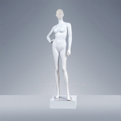 New Design Fashion Diamond Head Female Mannequin Full Body for Window Display