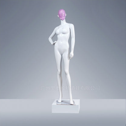 New Design Fashion Diamond Head Female Mannequin Full Body for Window Display