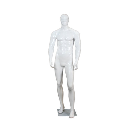 High-grade Male Mannequins Full Body Fiberglass Boutique Display Strong Muscle Men Dummy