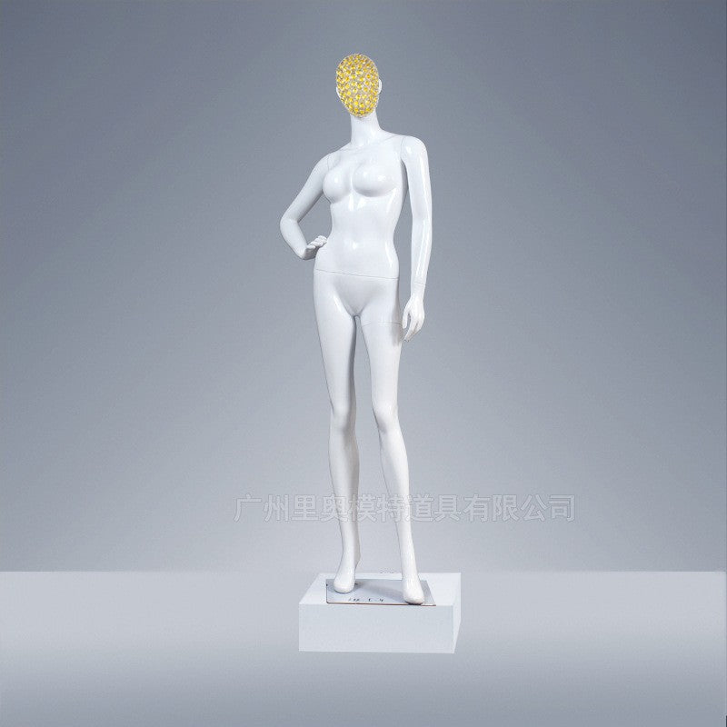 New Design Fashion Diamond Head Female Mannequin Full Body for Window Display