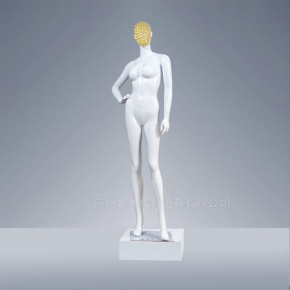 New Design Fashion Diamond Head Female Mannequin Full Body for Window Display