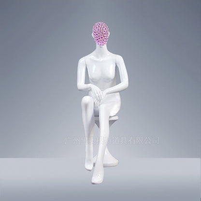 New Design Fashion Diamond Head Female Mannequin Full Body for Window Display