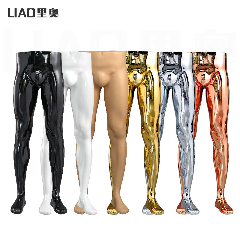 High Quality Half-Length Torso and Leg Lower Body Mannequin Cheap Plastic Male Mannequin for Pants Display Hot Sale