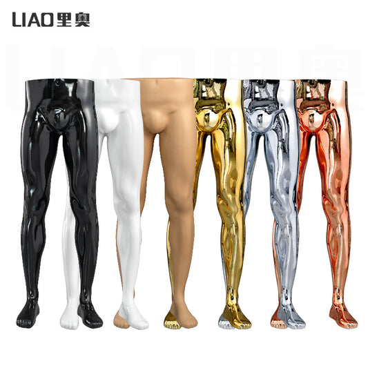 High Quality Half-Length Torso and Leg Lower Body Mannequin Cheap Plastic Male Mannequin for Pants Display Hot Sale