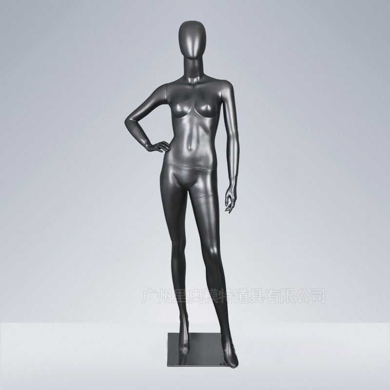 Full Body Black Underwear Female Mannequin Fiberglass Women Dummy for Garments Display