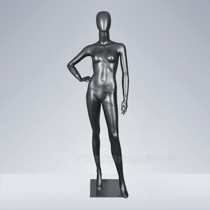 Full Body Black Underwear Female Mannequin Fiberglass Women Dummy for Garments Display