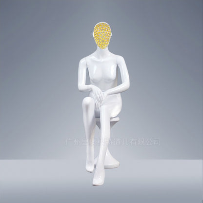 New Design Fashion Diamond Head Female Mannequin Full Body for Window Display