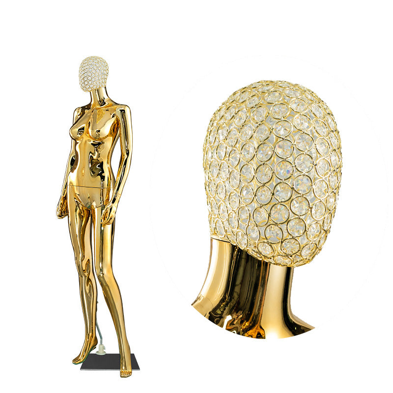 Women Full Body PlasticChrome Female Mannequins Original Factory With Wholesale Price With Metal Head
