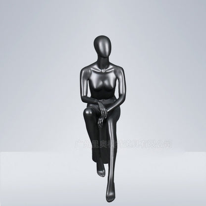 Full Body Black Underwear Female Mannequin Fiberglass Women Dummy for Garments Display