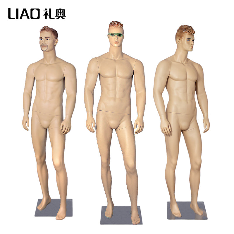 Make up Full Body Male Mannequin Big Size Muscle Men Model