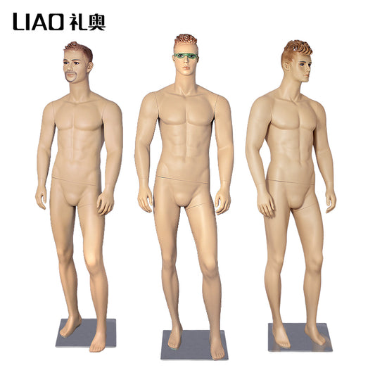 Make up Full Body Male Mannequin Big Size Muscle Men Model