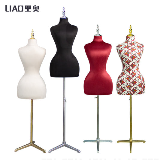 Simple Large-size Half-body Cloth Mannequins Shooting Women's Clothing Props Big Ass Big Chest
