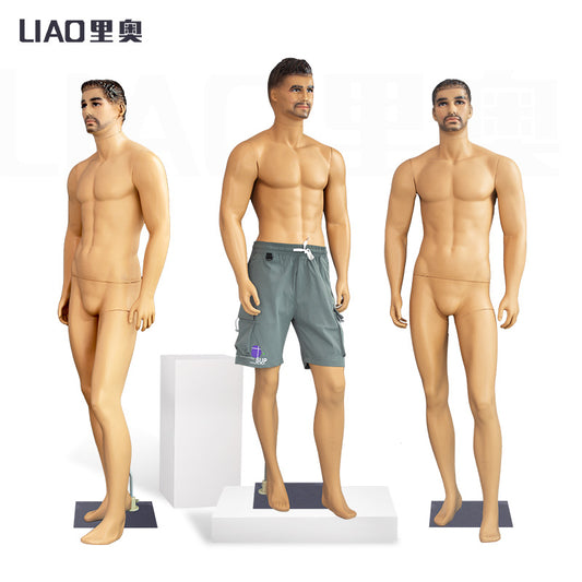 wholesale plus size dress makers mannequin men's body Windows display Model man for clothes