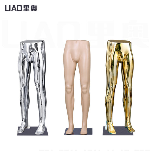 Clothing Store Window Display Men Mannequin Leg Lower Body Cheap Plastic Torso for Pants