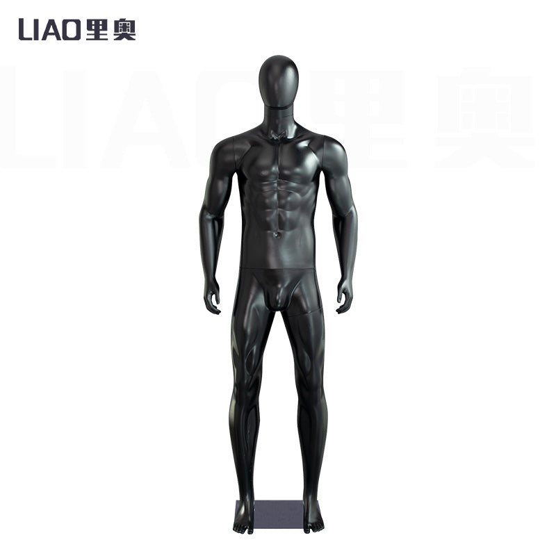 Fashion Clothing Store High-quality Male Boutique Display Plastic Male Mannequin Muscle Man Models Full-body Mannequin Men Dummy