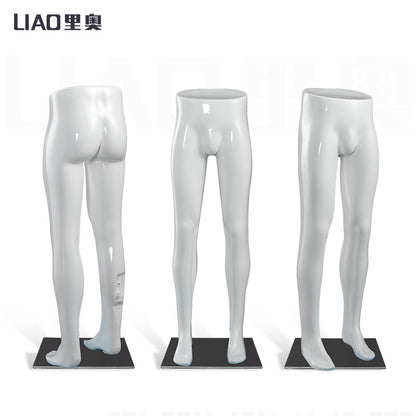 Clothing Store Window Display Men Mannequin Leg Lower Body Cheap Plastic Torso for Pants