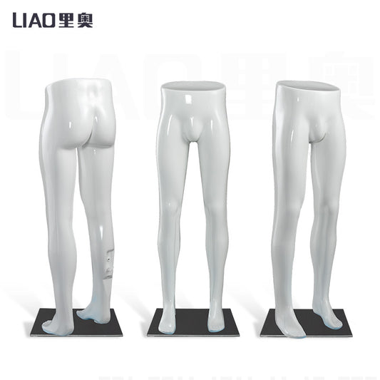 Clothing Store Window Display Men Mannequin Leg Lower Body Cheap Plastic Torso for Pants