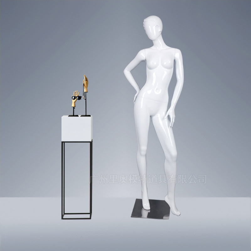 Fashion Display Standing Faceless Abstract Head Adult Mannequin Female Dummy