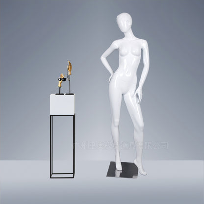 Fashion Display Standing Faceless Abstract Head Adult Mannequin Female Dummy
