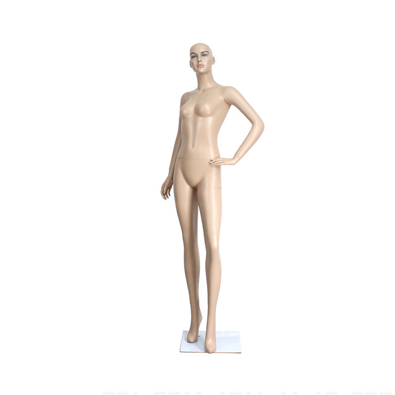 Skin Fiberglass Makeup Sexy Female Mannequin With Stand Women Dummy Garmments Display