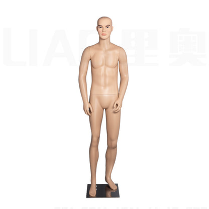 Realistic Male Mannequin Hot Sale Plastic Full Body Male Mannequin for Clothes Boutique Display