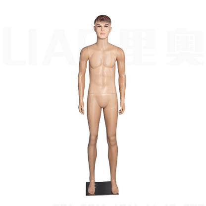 Realistic Male Mannequin Hot Sale Plastic Full Body Male Mannequin for Clothes Boutique Display